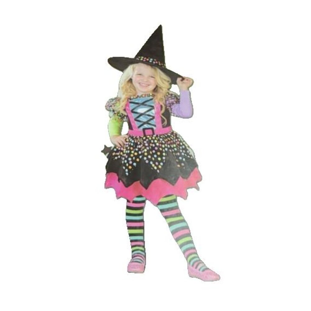 Polka Dot Witch Infant Newborn Baby Costume , 3T, NWT